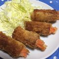 オキラックマ's cooksnap of when they made 節約♪竹輪と人参で海老フライ風♪.