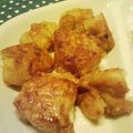 ニコ９５'s cooksnap of when they made 揚げずに焼くだけ、『カンタン唐揚げ』.