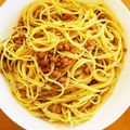 ayakaL7's cooksnap of when they made 混ぜるだけ！梅シソ納豆パスタ♪.