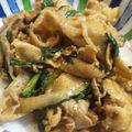 YUN01's cooksnap of when they made ピリ辛豚ニラ炒め.