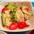 りんご0507's cooksnap of when they made 鶏モモのさっぱりネギだれ☆中華風.