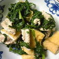Yukipachi's cooksnap of when they made 春菊と豚肉のさっと煮.