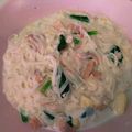 つなこ's cooksnap of when they made 糖質制限☆エリンギ麺のクリームパスタ風.