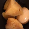 シングルアイシャドウ's cooksnap of when they made 肉じゃが風豚の角煮★.