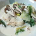 もんちもんち's cooksnap of when they made タラときのこのクリーム煮.