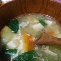 ポコニャンmkt's cooksnap of when they made 青梗菜野菜卵スープ.