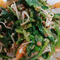 pisko's cooksnap of when they made ほうれん草とえのきの梅かつお味噌和え☆.