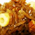 ちゃちゃcook's cooksnap of when they made 作り置き〜こんにゃくとちくわの甘辛煮.