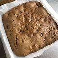 いっちゃんかぁちゃん's cooksnap of when they made チョコチップ入り簡単ブラウニー.