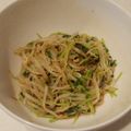 のの。's cooksnap of when they made 豆苗ともやしのポン酢あえ.