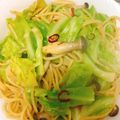 クックAAZHP3☆'s cooksnap of when they made 簡単♡キャベツとしめじ和風ペペロンチーノ.
