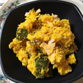 ミルクめろん's cooksnap of when they made かぼちゃとハムの和風サラダ.