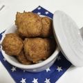 ありぼん's cooksnap of when they made 豆腐とHMで簡単おやつ！もちっとドーナツ.