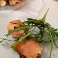 tomicheru's cooksnap of when they made スモークサーモンクリームチーズのおつまみ.