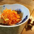 みこみこコロッケ's cooksnap of when they made にんじんと炒り卵のサラダ.