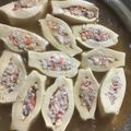 ocemama's cooksnap of when they made 高野豆腐のいかと鶏ミンチの挟み煮.
