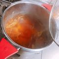 凜子。's cooksnap of when they made 味噌ラーメン風★豚&もやしスープ.