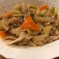 にぃたけ's cooksnap of when they made 豚バラとキャベツと玉ねぎの味噌炒め！.