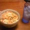 すこおぴおん's cooksnap of when they made ひとりご飯で♪鶏と白菜丼.