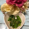 ゆうあやまま☆'s cooksnap of when they made スナップエンドウのゴマ和え.