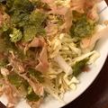 rinangk's cooksnap of when they made キャベツとちりめんじゃこの美味しいサラダ.