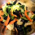 keicooon's cooksnap of when they made 白菜とチンゲン菜の磯和え.