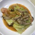 ＊栗鼠＊'s cooksnap of when they made フライパンで簡単☆鮭のちゃんちゃん焼き.