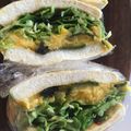 しおちゃん9's cooksnap of when they made もりもりキャベツ＆南瓜のマヨデリサンド♡.