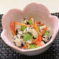 しおちゃん9's cooksnap of when they made 枝豆とひじきの白和え.