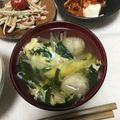 hani_'s cooksnap of when they made 簡単！ニラたまスープ.