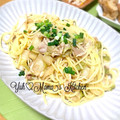 YUH♡ママ's cooksnap of when they made ☆白菜と豚肉とえのき茸の和風パスタ☆.