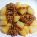 早紀のキッチン's cooksnap of when they made 大根ひき肉のあんかけ煮.