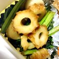 Kingowife's cooksnap of when they made もう1品に炒め物、かぶとちくわ.