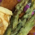 クックOKJ75P☆'s cooksnap of when they made ホクホクアスパラと人参のカレー風味揚げ物.