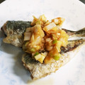 pearlpopi's cooksnap of when they made 焼き小アジのねぎソースがけ.
