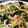 silverglit's cooksnap of when they made カロリー無視！濃厚カルボナーラ.