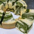 パクパク☆☆☆'s cooksnap of when they made 抹茶マーブルシフォンケーキ.