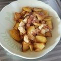 いぉりょぎさん's cooksnap of when they made じゃがいもとタコの甘辛煮.