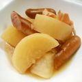 ゆみらんたん's cooksnap of when they made 大根とベーコンの煮物.