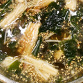まりちゃん★。's cooksnap of when they made 食べるわかめスープ♪簡単.