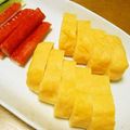 みなみ7's cooksnap of when they made お弁当に♡だし入り甘い卵焼き.