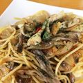 トロイメライ♬'s cooksnap of when they made あさりときのこのパスタ♪.