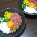 缶チュー's cooksnap of when they made マグロの中落ちで 海鮮ばくだん.