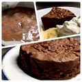 いちご海月's cooksnap of when they made 板チョコ1枚でコク♪ガトーショコラ.