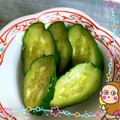 もぐもぐ人's cooksnap of when they made きゅうりの簡単漬物.