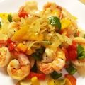 HILO GIRL's cooksnap of when they made ココナッツオイルでエビのアジアン炒め.