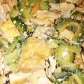 糸問屋's cooksnap of when they made 厚揚げとゴーヤの味噌チャンプル.