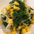 JHmommy's cooksnap of when they made もやし★ほうれん草★コーンのサラダ♪.