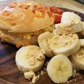しじみごはん's cooksnap of when they made 離乳食☆バナナのきなこまみれ☆.