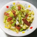 もぐ・ω・くま's cooksnap of when they made 白菜とカリカリベーコンのサラダ.